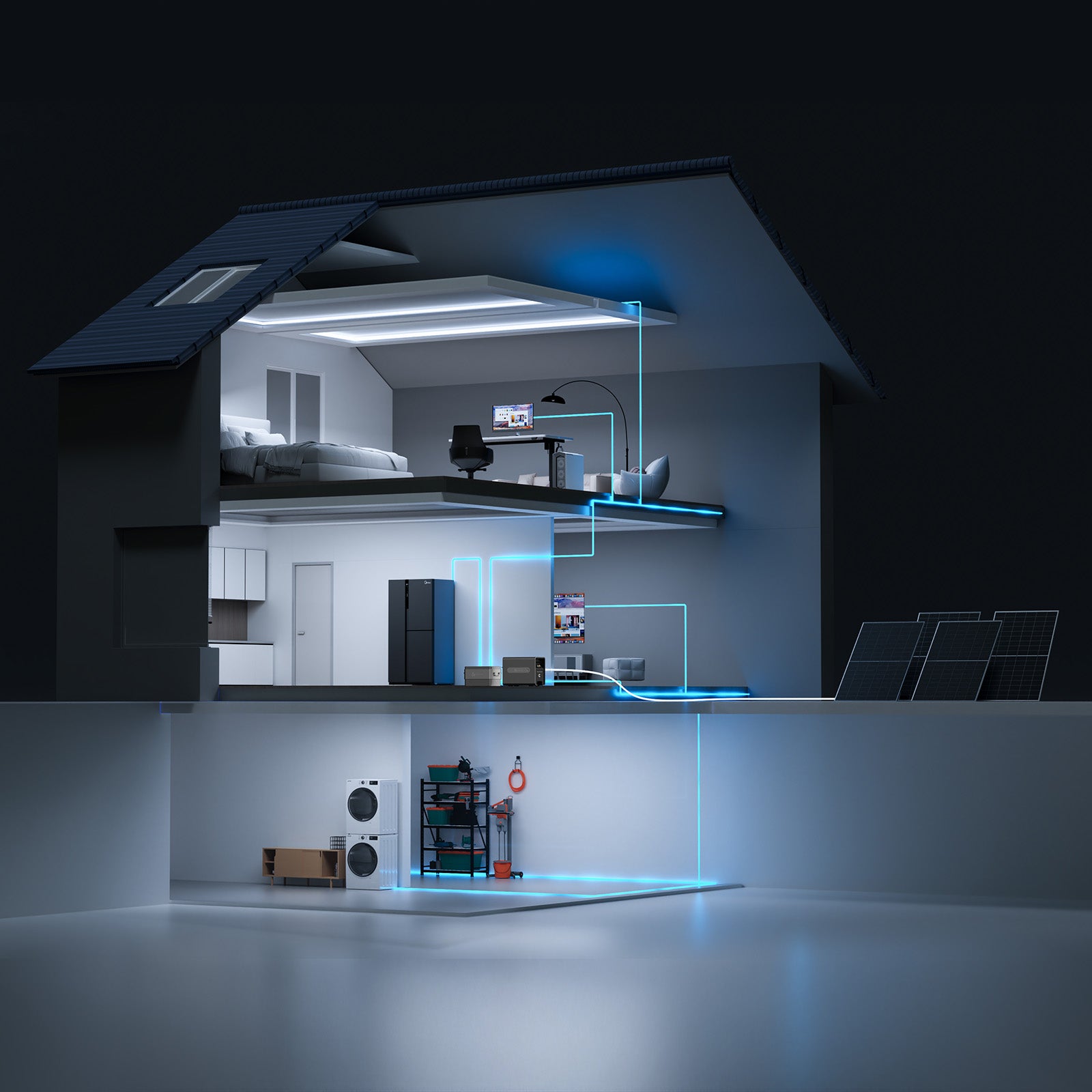 AlphaESS All-in-one VitaPower Balkonkraftwerk mit Speicher