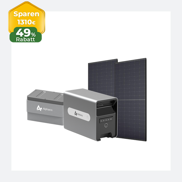 AlphaESS All-in-one VitaPower + VitaMate + 440W Solarmodule*2