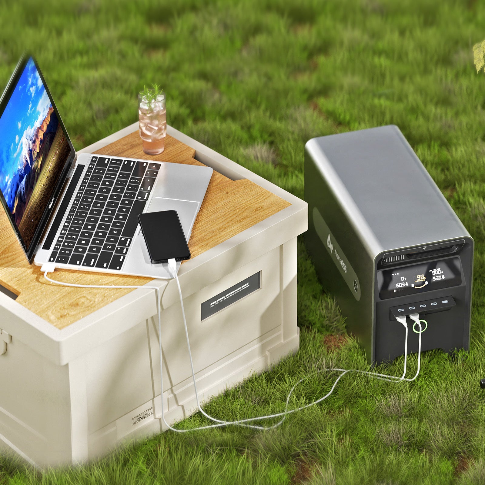 AlphaESS All-in-one VitaPower Balkonkraftwerk mit Speicher